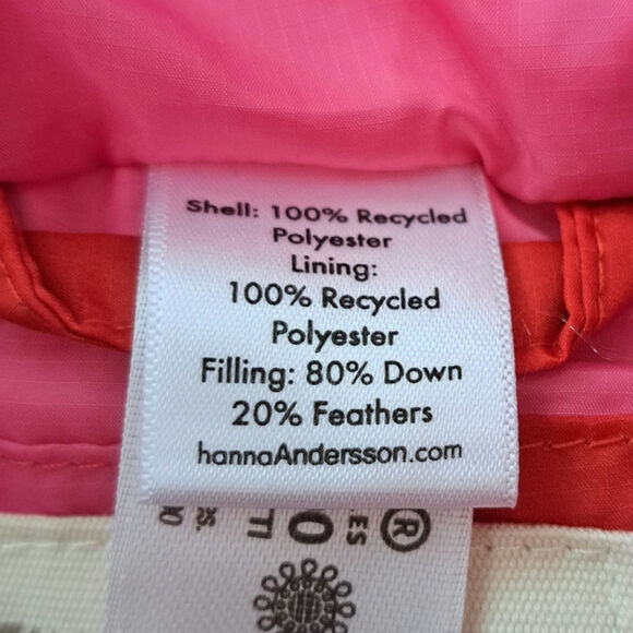 Hanna Andersson Red Pink Polka Dot Print Insulated Baby Snowsuit 18-24 Months - Picture 8 of 10